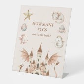 Panneau central Baby shower Dragon (Recto)