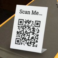 Panneau central de conception de code QR