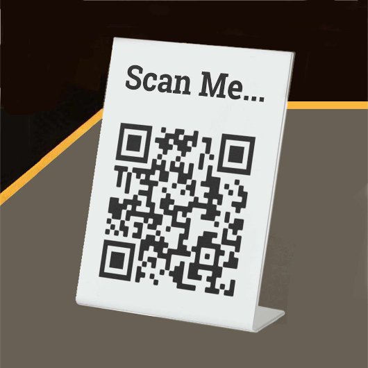 Panneau central de conception de code QR