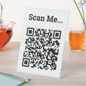 Panneau central de conception de code QR (In SItu)