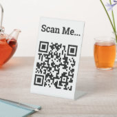 Panneau central de conception de code QR (In SItu)