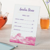 Panneau central en marbre rose et or (In SItu)