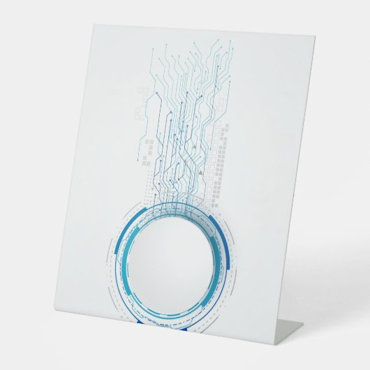 Panneau central en plastique 10"X12" (Recto)