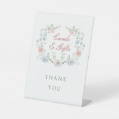 Panneau central Floral Cartes-Cadeaux & Cadeaux (Recto)