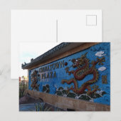 Panneau Chinatown Plaza #1, Carte postale Las Vega (Devant / Derrière)