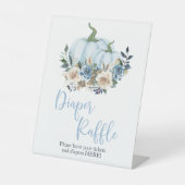 Panneau Chute Blue Citrouille Petit Chevalier Douc (Recto)