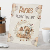 Panneau Citrouille de l'anniversaire d'automne Ted (In SItu)