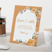 Panneau citrouille de l'arc d'automne Diaper tombo (In SItu)