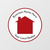 Panneau Clôture de la fenêtre Porte de bureau immo (Feuille)