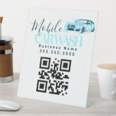 Panneau code QR pour détaillant automobile moderne (In SItu)