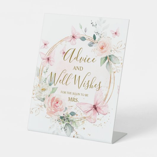 Panneau Conseils aux papillons et voeux (Recto)