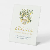 Panneau Conseils citron (Recto)