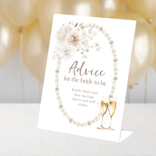 Panneau Conseils de Fête des mariées