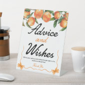 Panneau Conseils et voeux | Panneau Baby shower or (In SItu)