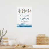 Panneau d'accueil poisson, affiche d'accueil poiss (Cuisine)