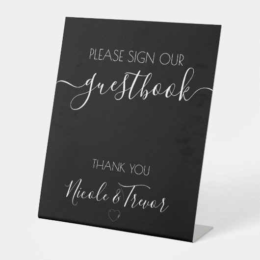 Panneau d'affichage des signatures de calligraphie (Recto)