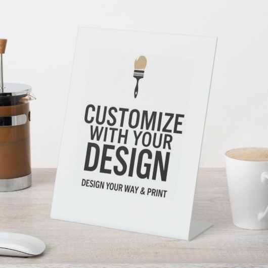 Panneau d'affichage d'événements vierges de 8 x 10 (In SItu)