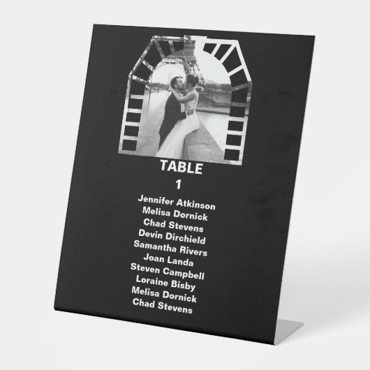 Panneau d'affiche de la carte de mariage personnal (Recto)