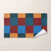 Panneau de À damiers couleur moderne (Serviette à main)