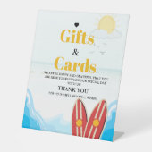 Panneau de Baby shower de la carte bébé et du Merc (Recto)