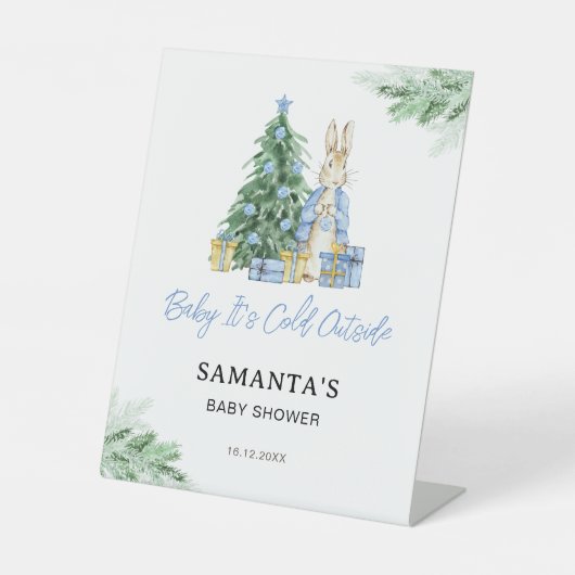 Panneau de Baby shower extérieur froid (Recto)