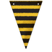 Panneau de bannière de Bunting d'abeilles illustré (Premier drapeau)