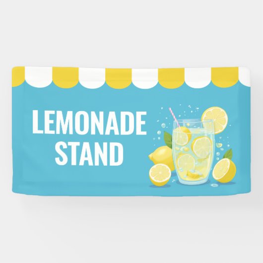 Panneau de bannière de la limonade (Horizontal)
