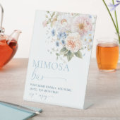 Panneau de bar à Mimosa floral bleu Hargrove (In SItu)