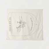 Panneau de bar de mariage en tapisserie (Devant (Horizontal))