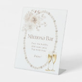 Panneau de bar Mimosa pour enterrement de vie de j (Recto)