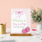 Panneau de bienvenue aux fruits sucrés (Mariage)