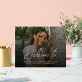 Panneau de bienvenue de fête de remise de diplômes (Mariage)