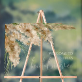 Panneau de bienvenue en acrylique pour douche de m (Neutre)