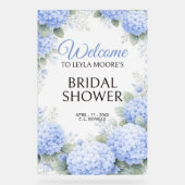 Panneau de bienvenue en acrylique pour mariage ave (Recto)