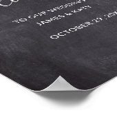 Panneau de bienvenue mariage de tableau de bord af (Coin)