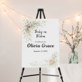 Panneau de bienvenue personnalisé pour Baby Shower