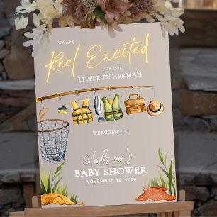 Panneau de bienvenue pour Baby Shower sur le thème