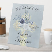 Panneau de bienvenue pour baptême (In SItu)