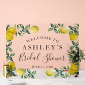 Panneau de bienvenue pour la fête de mariage à thè (Mariage)