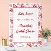 Panneau de bienvenue pour la fête de mariage de Th (Mariage)