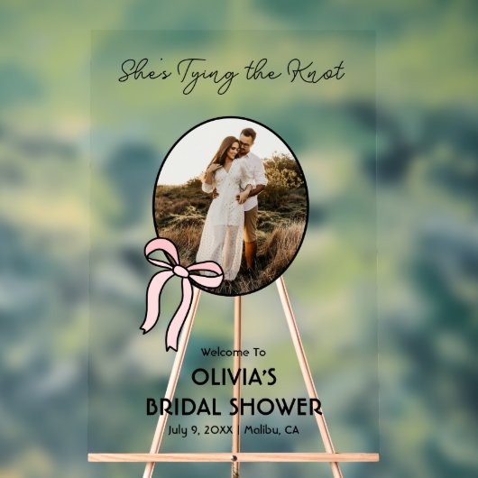 Panneau de bienvenue pour la fête de mariage en Ac (Neutre)