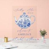 Panneau de bienvenue pour une fête prénuptiale à m (Mariage)