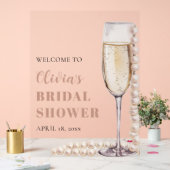 Panneau de bienvenue pour une fête prénuptiale per (Mariage)