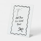 Panneau de bordure en forme de vague modifiable do (Recto)