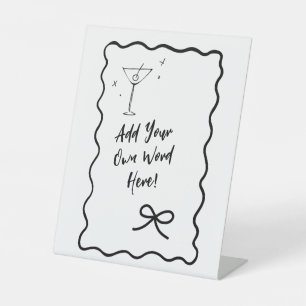 Panneau de bordure en forme de vague modifiable do