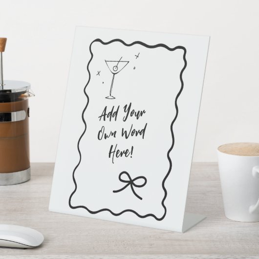 Panneau de bordure en forme de vague modifiable do (In SItu)