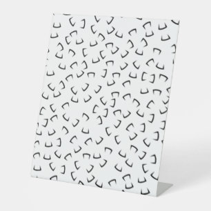 Panneau de bureau abstrait minimaliste moderne