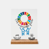 Panneau de bureau exécutif SDG - Motivé par l'ESG (Recto)