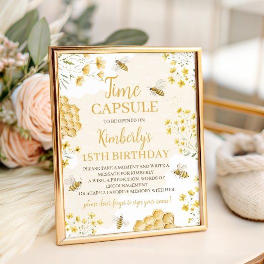 Panneau de capsule pour le 1er anniversaire de Lit