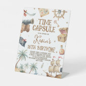 Panneau de capsule temporelle de la marche du pira (Recto)